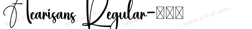 Acarisans Regular字体转换